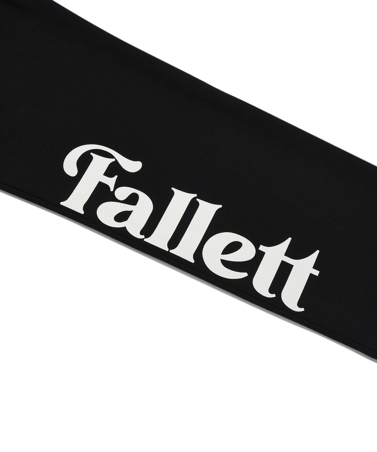 팔렛(FALLETT) [팔렛X내셔널갤러리] 아카이브 스웻 팬츠 블랙