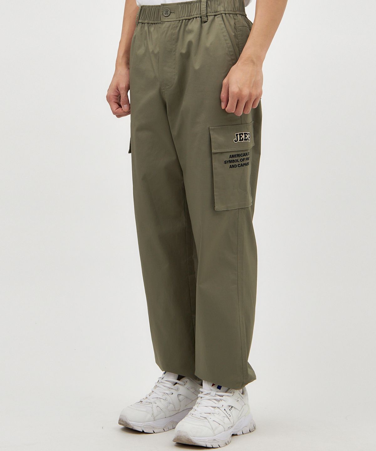 지프(JEEP) Gorpcore Cargo Pants (JO5PTU951KH)