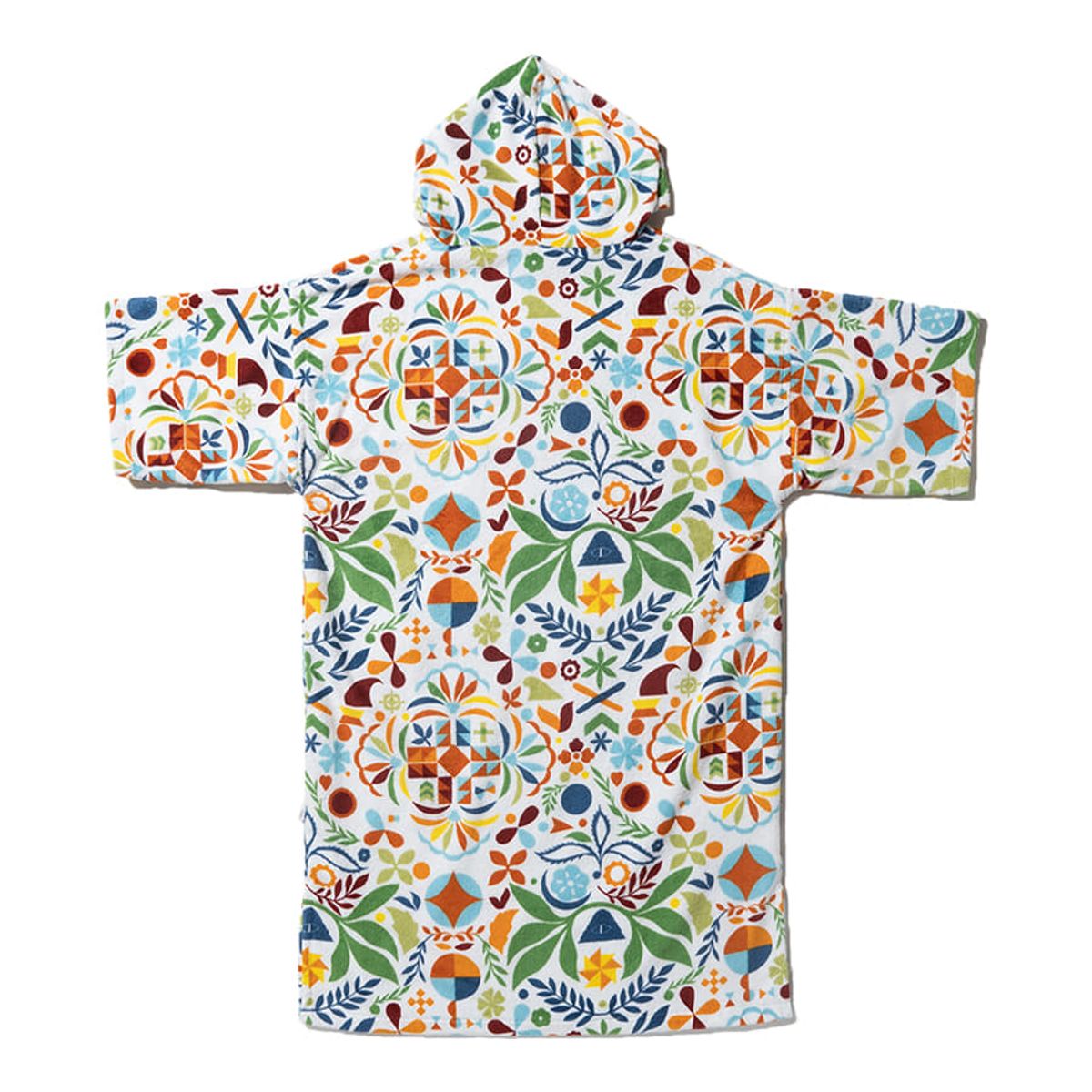 폴러스터프(POLERSTUFF) 서핑 판초 WHITE RAINBRO