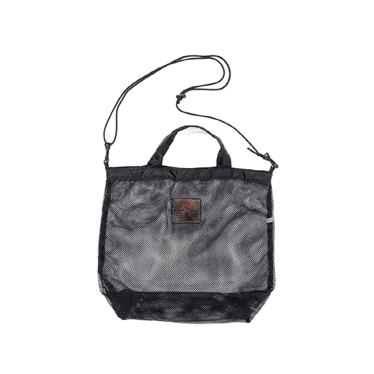 폴러스터프(POLERSTUFF) 메쉬 패스 숄더백 BLACK