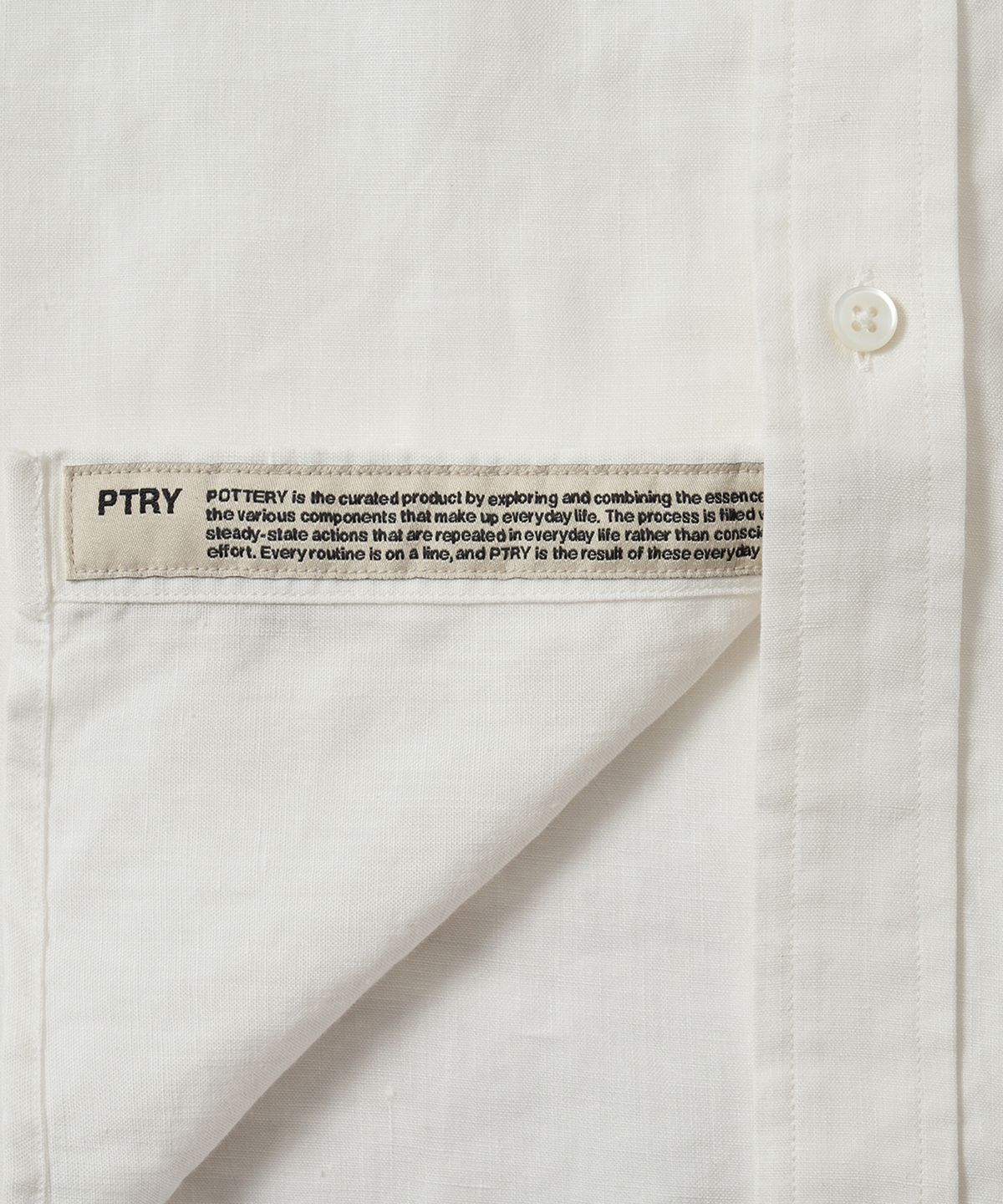 포터리(POTTERY) Comfort Shirt 02 (White)