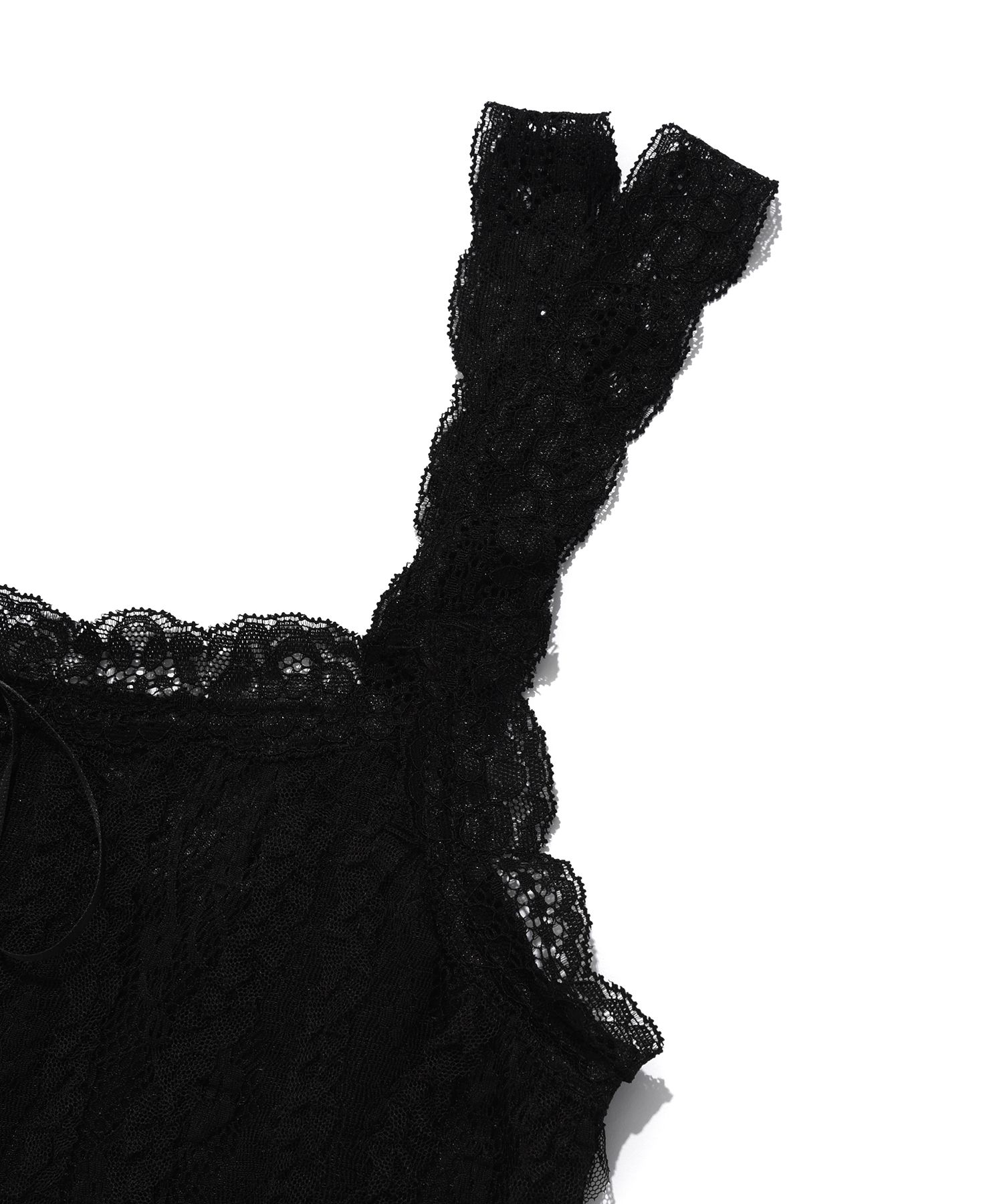 MUSINSA | MOON FAIRY MF WHIMSY LACE TOP - BLACK