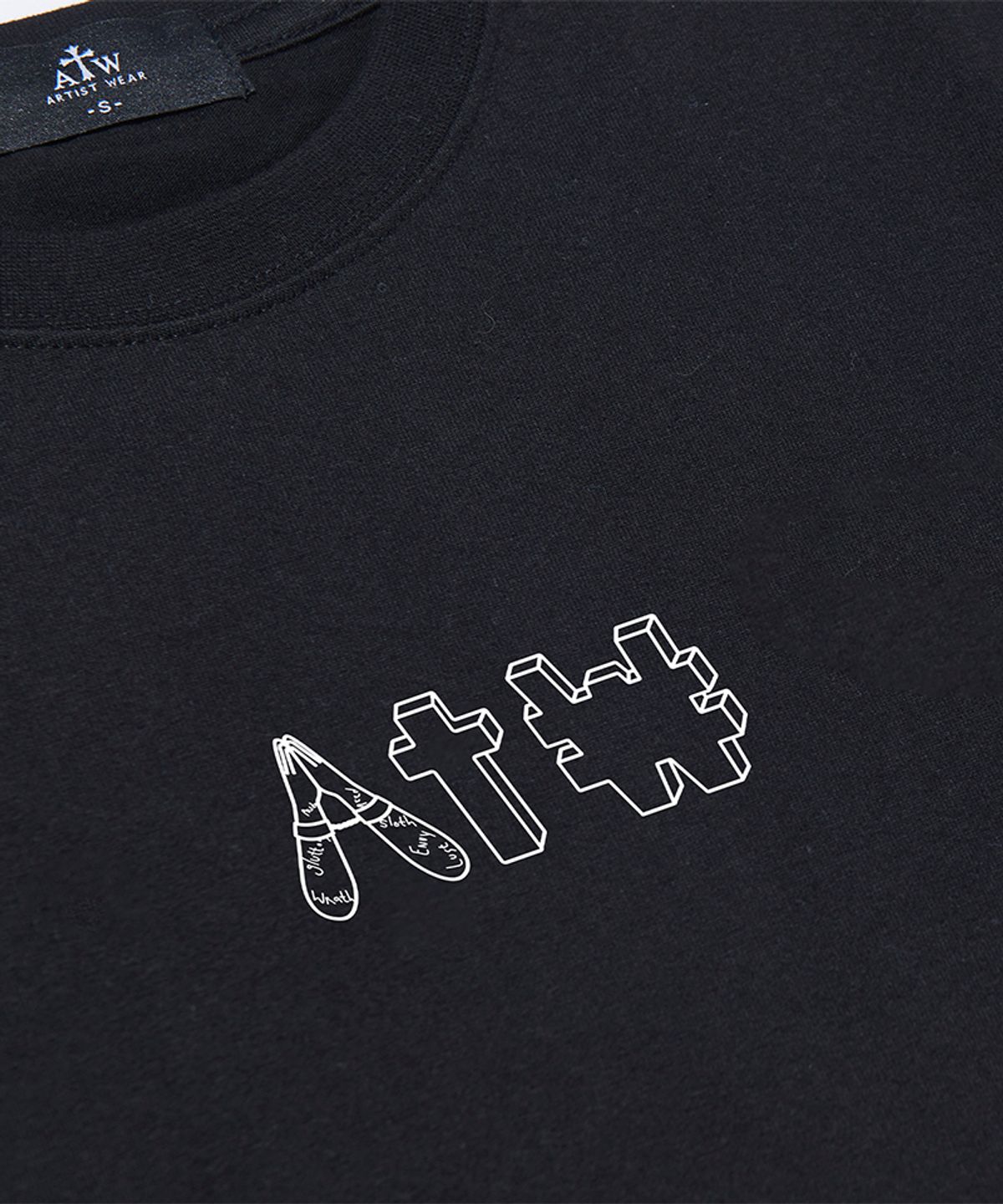 아티스트웨어(ARTISTWEAR) [ATW] 프레이포왓 반팔티