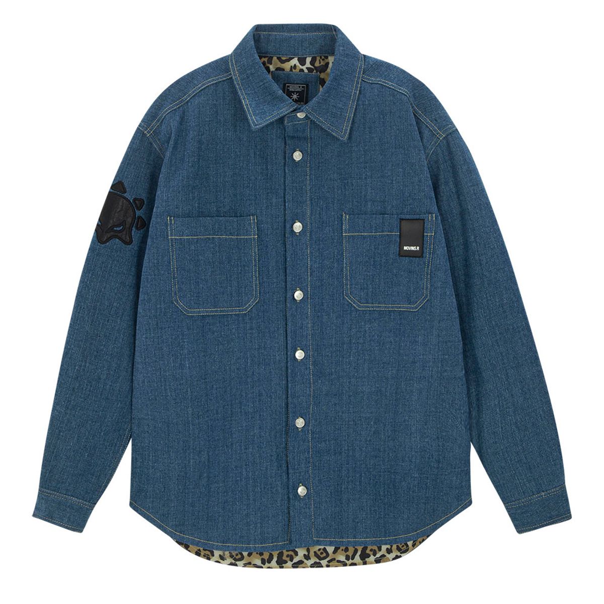 모빈스알(MOVINS.R) AURA STAN SKY JACKET BLUE