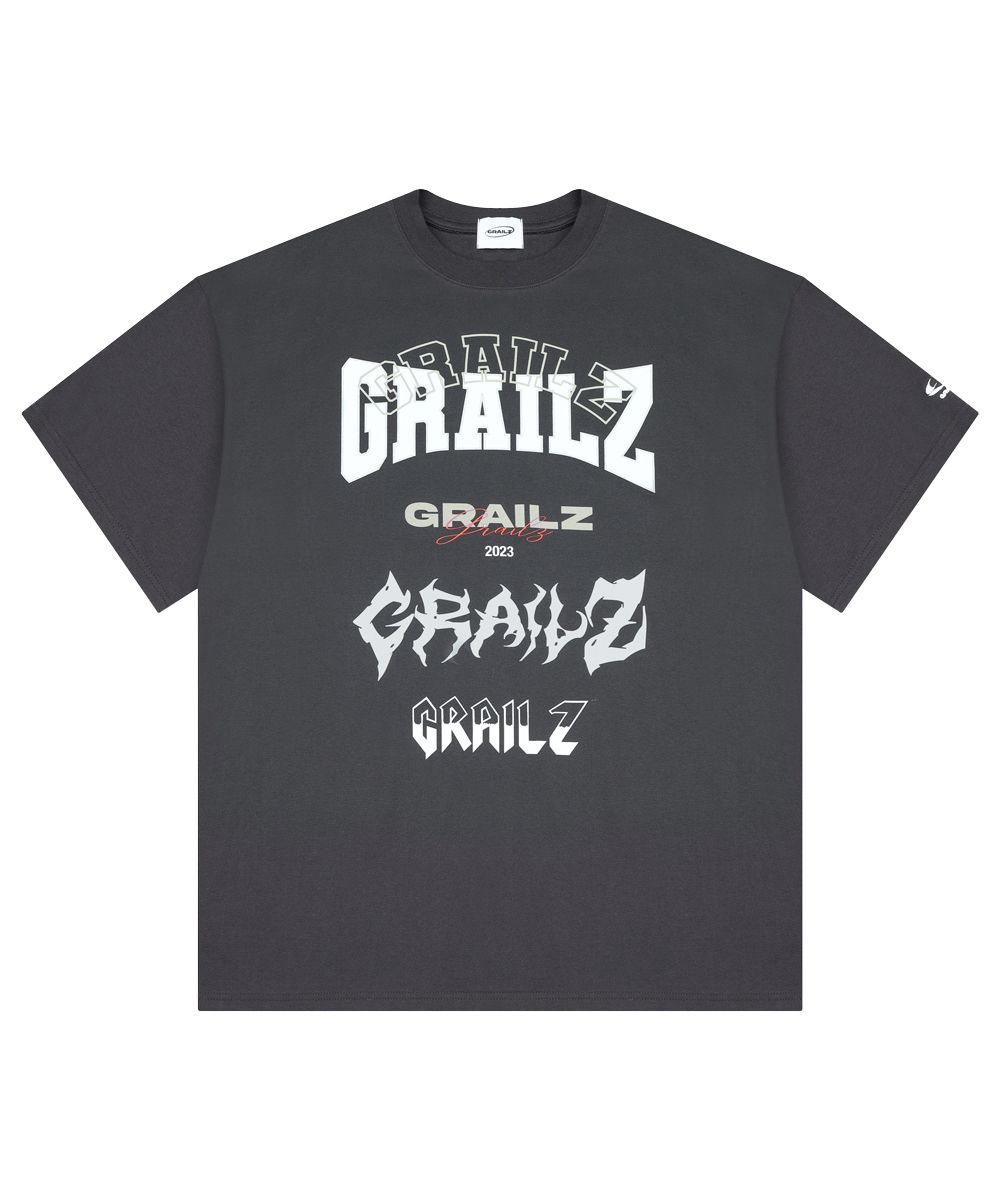 ★GRAILZ★ COLLAGE TSHIRTS CHARCOAL MUSINSA | GRAILZ COLLAGE T-SHIRTS [CHARCOAL]