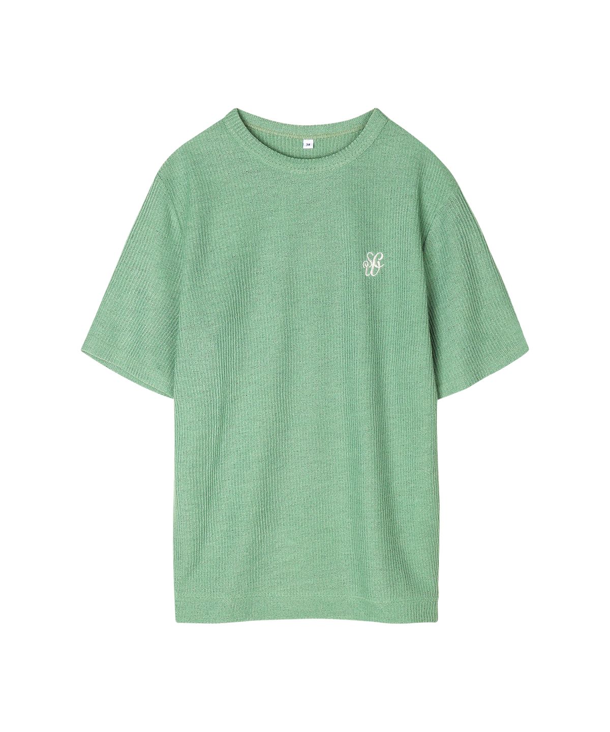 유니드가먼츠(YOUNEEDGARMENTS) 니티드 라운지 크루넥 (글래스 그린)
