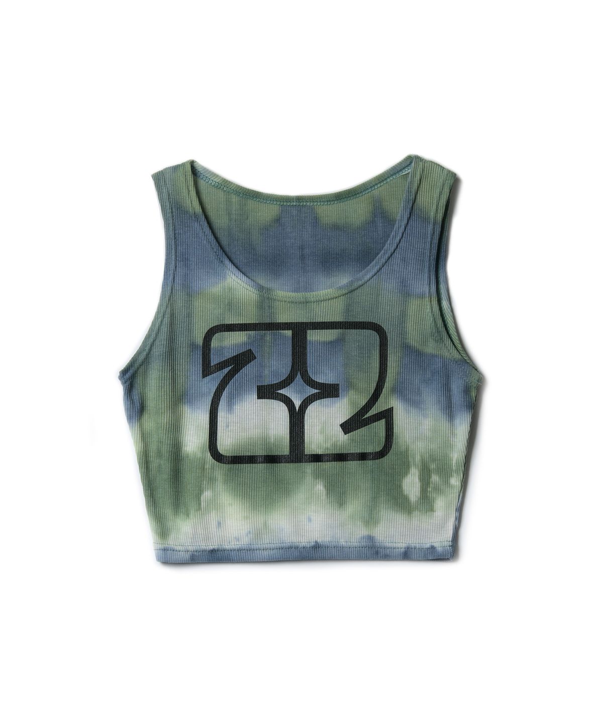 파베르핑거(FABER FINGER) Color Gradation Sleeveless T-shirt (Green)