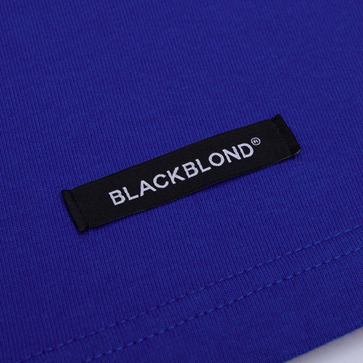 블랙블론드(BLACKBLOND) 비비디 디스오더 패치 티셔츠 (블루)