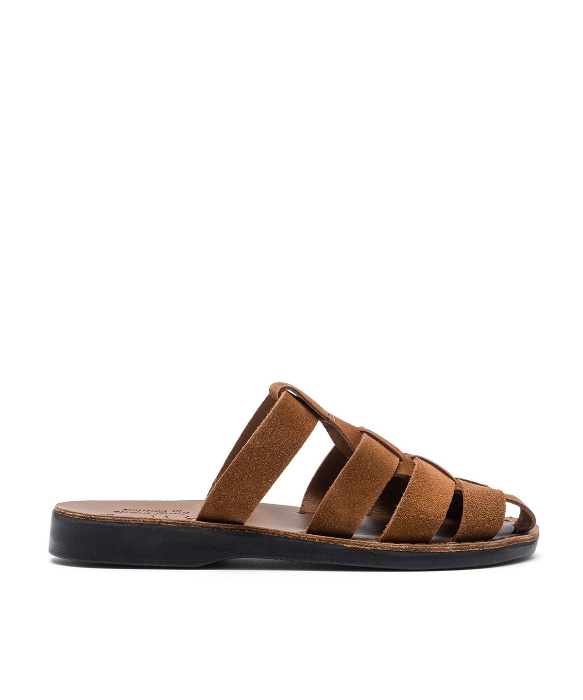 예루살렘 샌들(JERUSALEM SANDALS) NO.1063 MICHAEL SLIDE_HONEY_SUEDE (남녀공용)