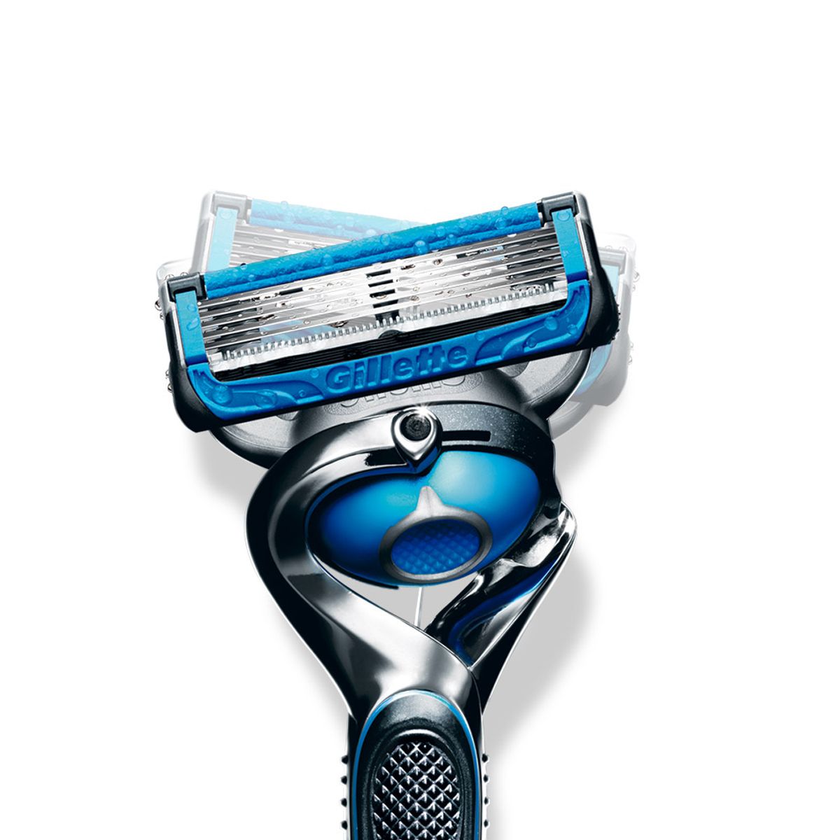 질레트(GILLETTE) 프로쉴드 칠 매뉴얼 면도기 햅들 1입 + 면도날 2입