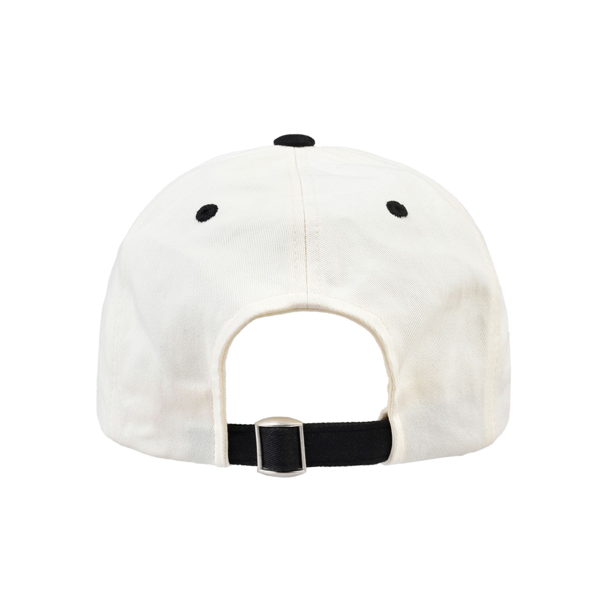 MUSINSA公式 | AEAE WEB LOGO TWO TONE BALL CAP - [WHITE/BLACK]