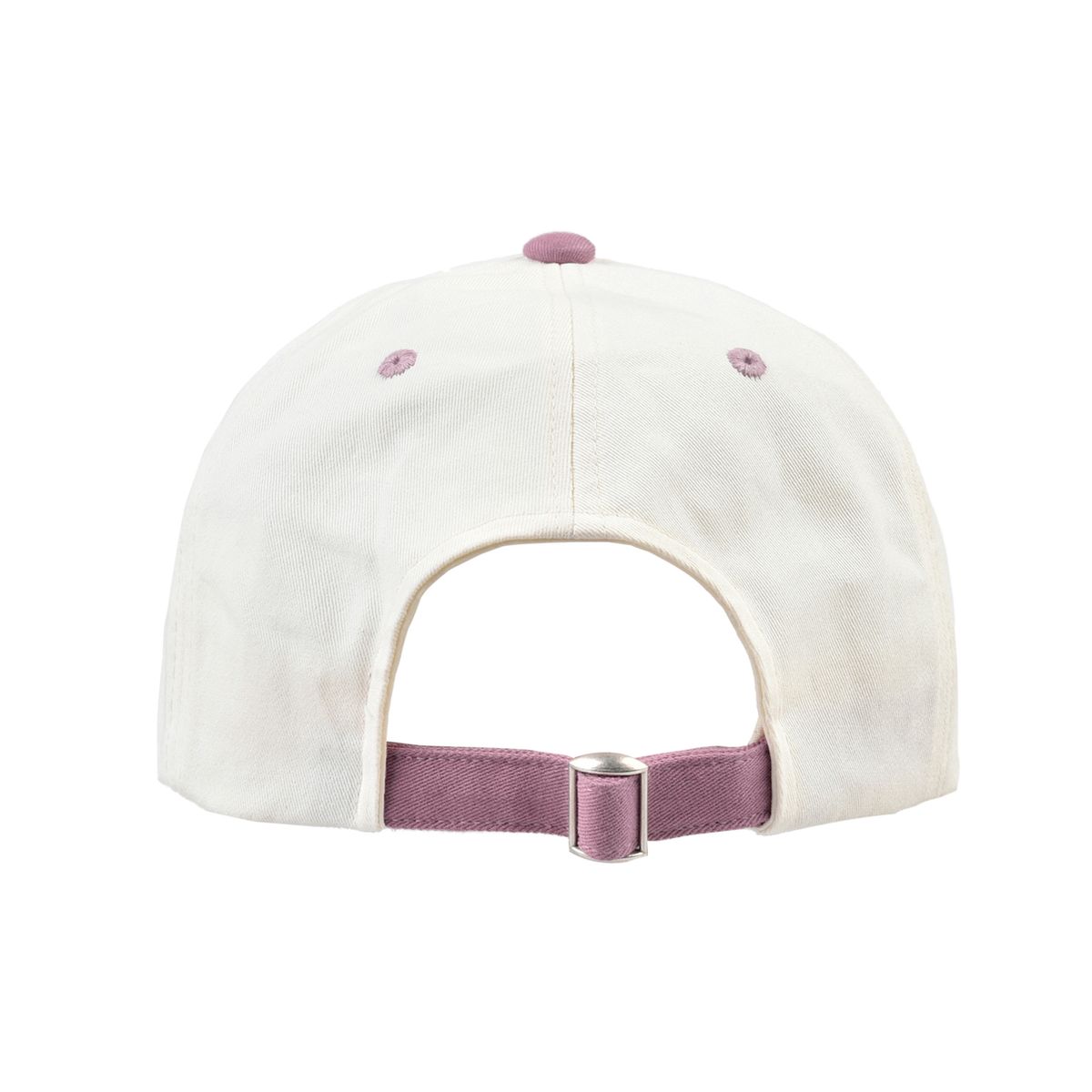 에이이에이이(AEAE) WEB LOGO TWO TONE BALL CAP - [WHITE/PINK]