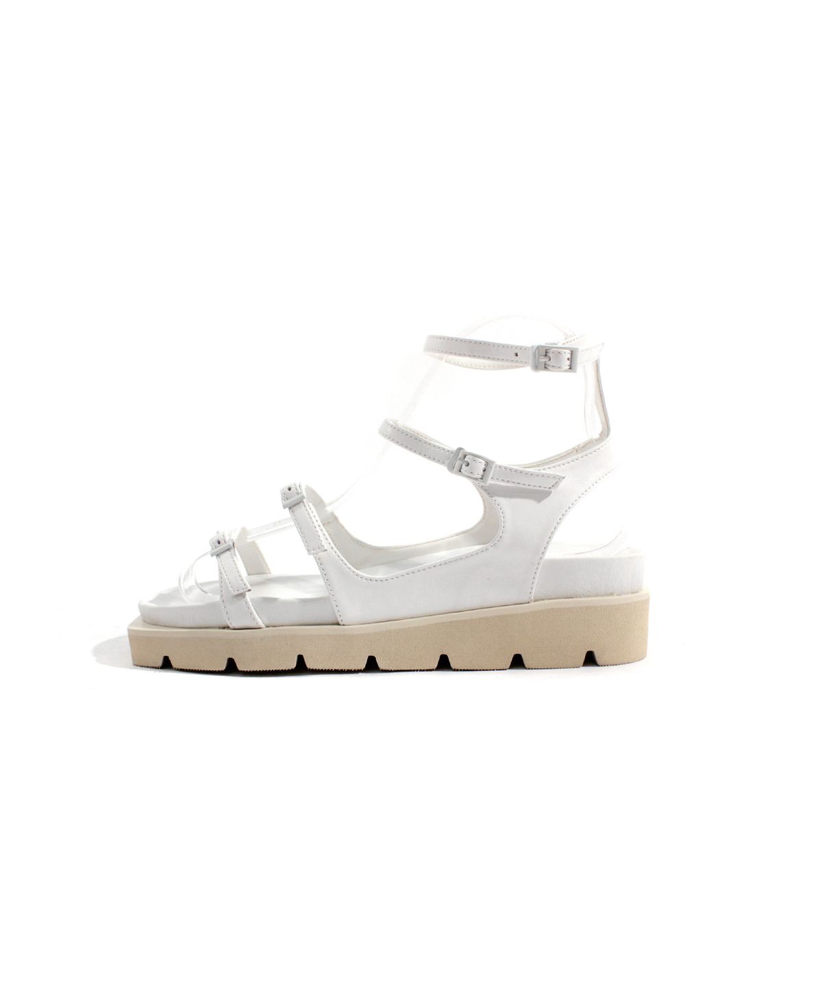 슈하이(SHOEHI) 소가죽 네티 스트랩 플랫폼 샌들 S2503(2Colors)