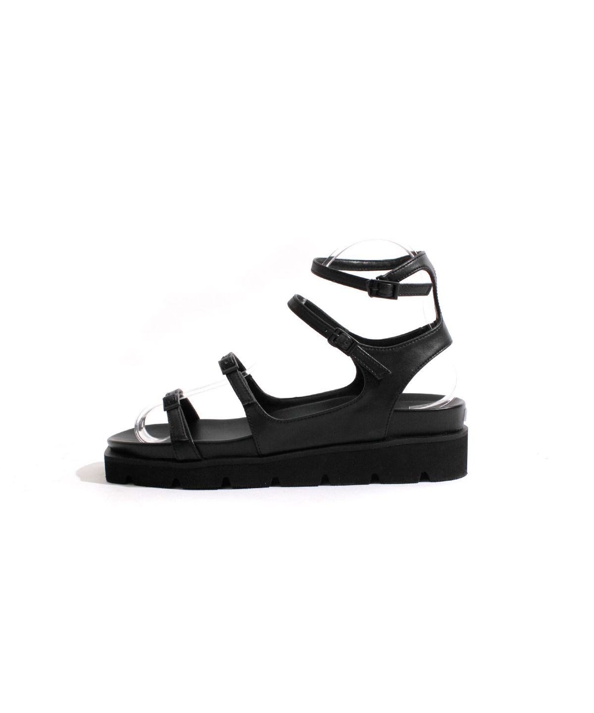 슈하이(SHOEHI) 소가죽 네티 스트랩 플랫폼 샌들 S2503(2Colors)