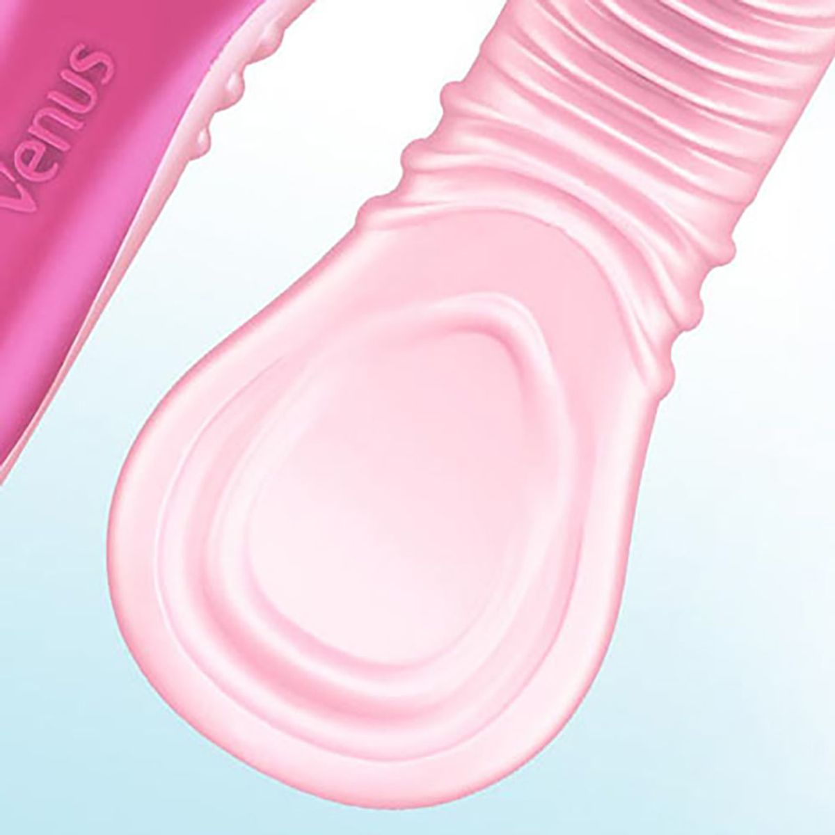 질레트(GILLETTE) 비너스 컴포트글라이드 화이트티 면도기 핸들 1입 + 면도날 2입