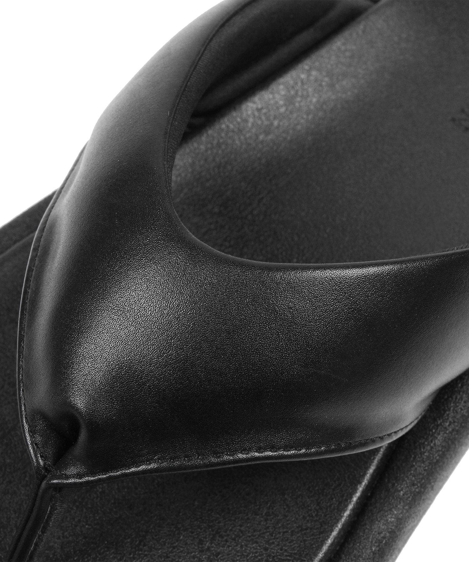 【DOFFJASON】 Greet Volume Leather Flipflop MUSINSA | DOFFJASON Greet Volume Leather Flip Flops BLACK