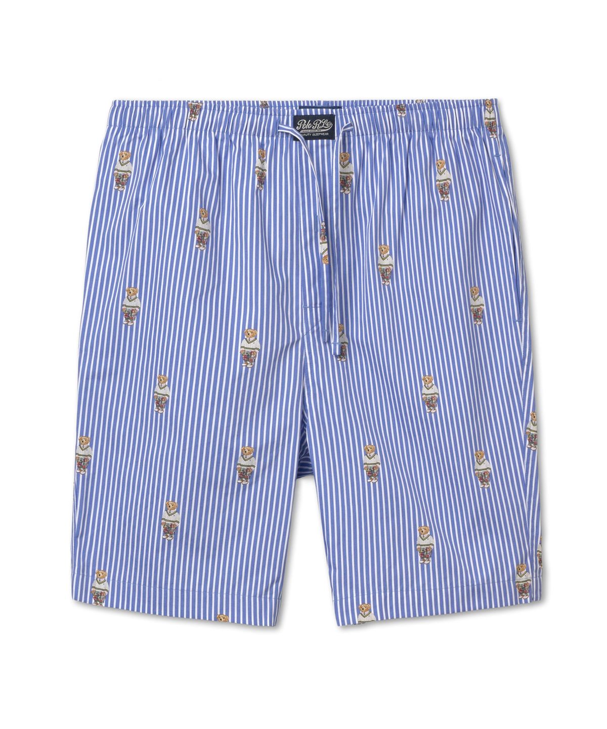 폴로 랄프 로렌(POLO RALPH LAUREN) 숏슬리브 베어 파자마 세트 - 블루