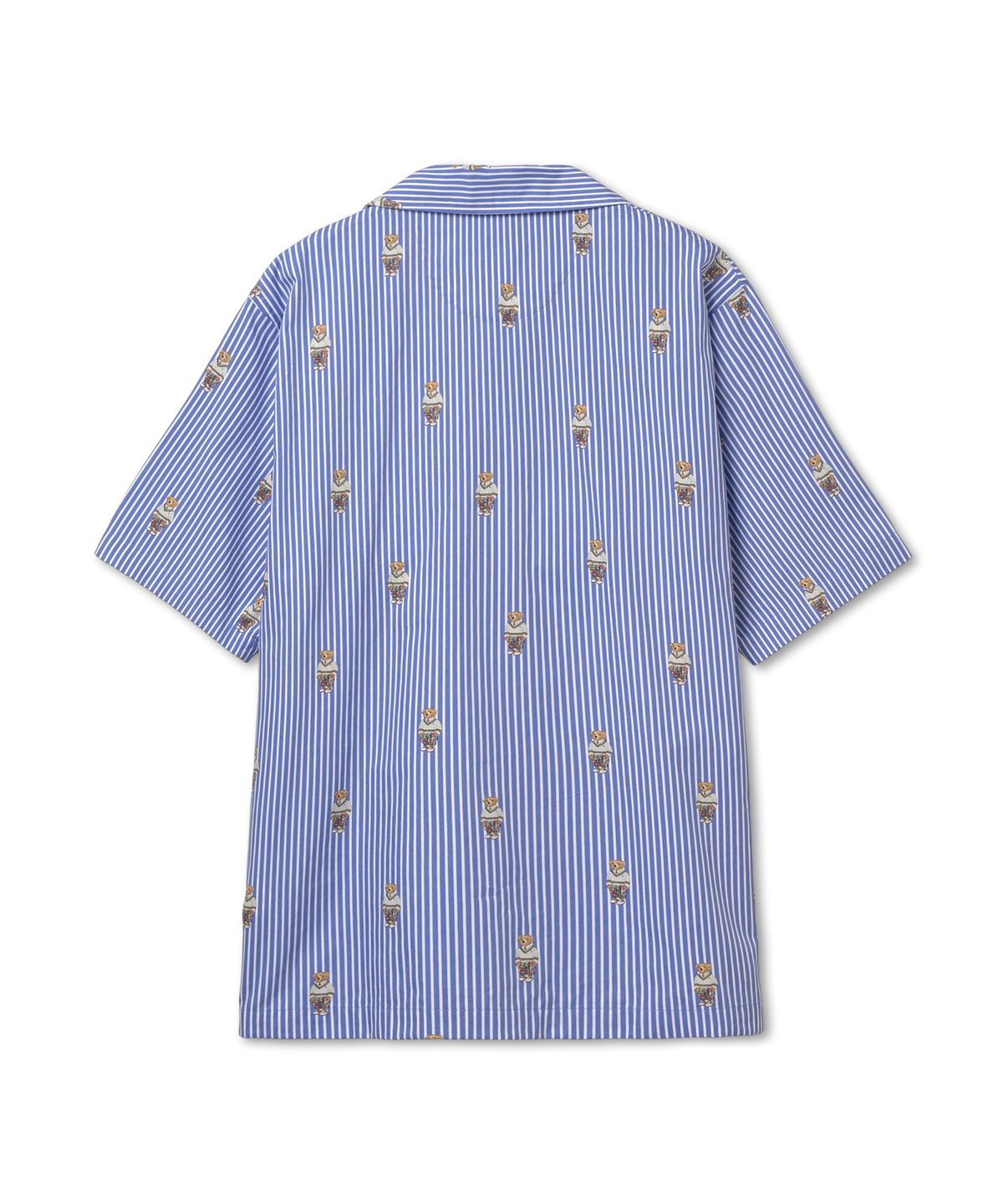 폴로 랄프 로렌(POLO RALPH LAUREN) 숏슬리브 베어 파자마 세트 - 블루