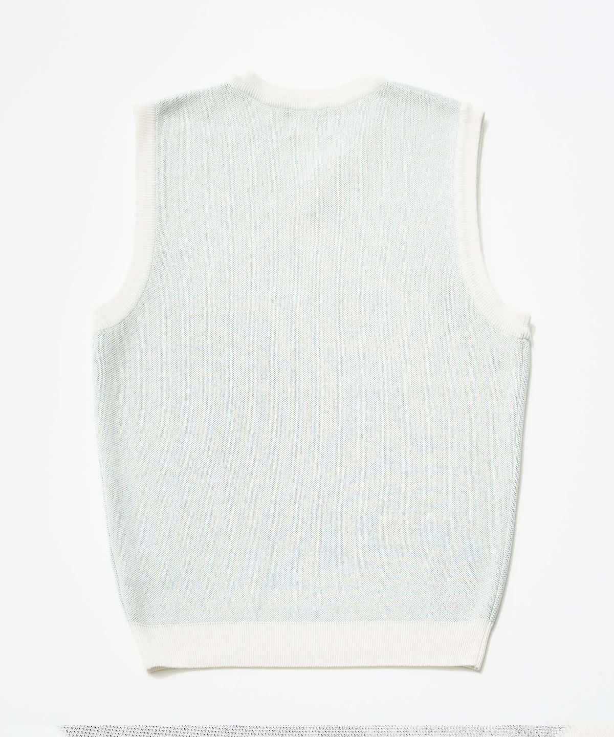 23.65(23.65) ESAMUGO V-KNIT VEST IVORY
