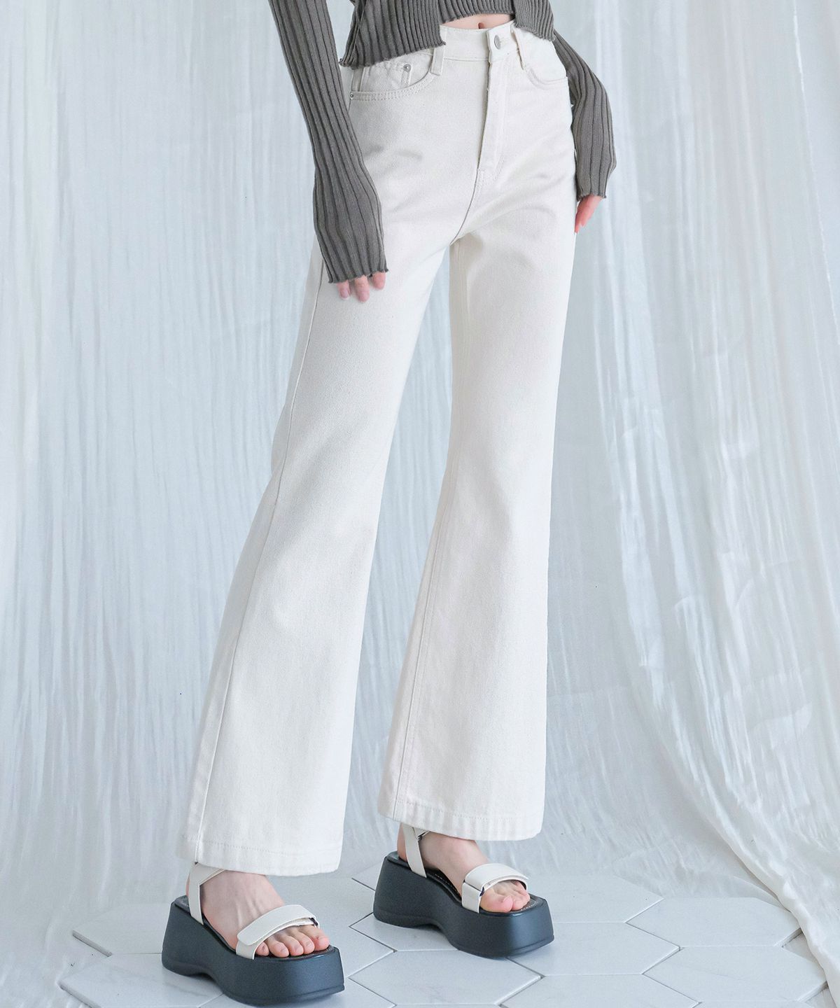 어반드레스(AVANDRESS) Stitch Bootscut Pants - 4COL