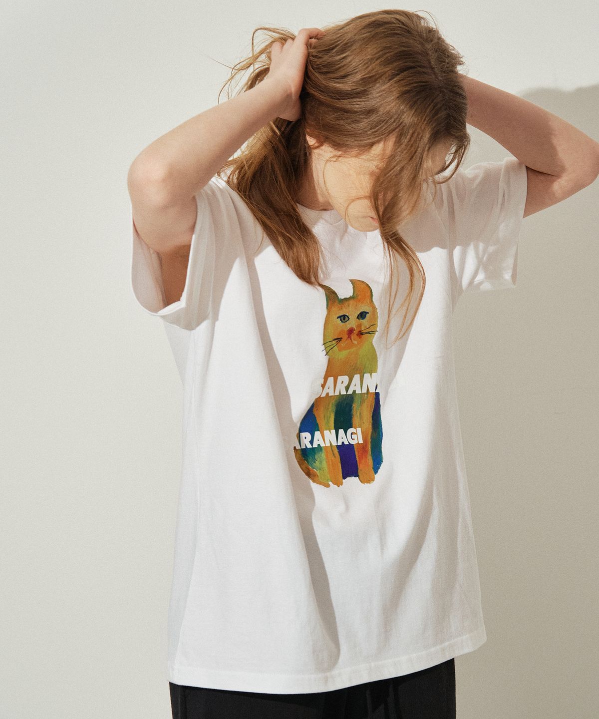 사라나기(SARANAGI) SE03-LEMON TSHIRT WHITE