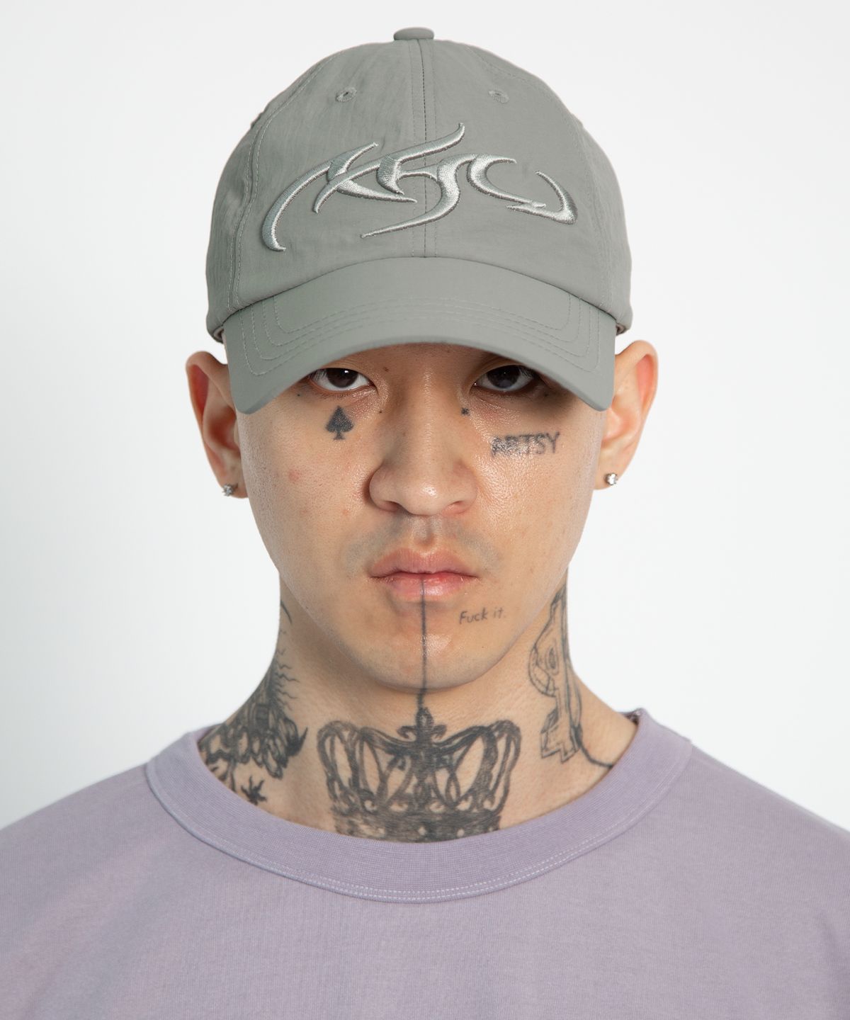아조바이아조(AJOBYAJO) [PBA] Tribal AJO Nylon Cap [GREY]