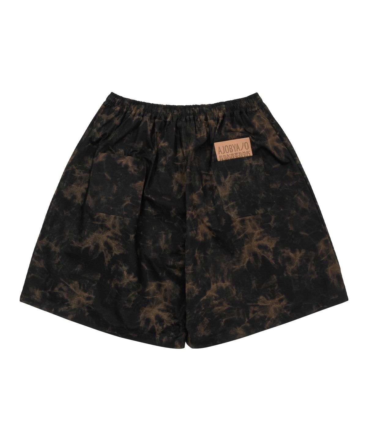 아조바이아조(AJOBYAJO) Tie-Dye Shorts [BLACK]
