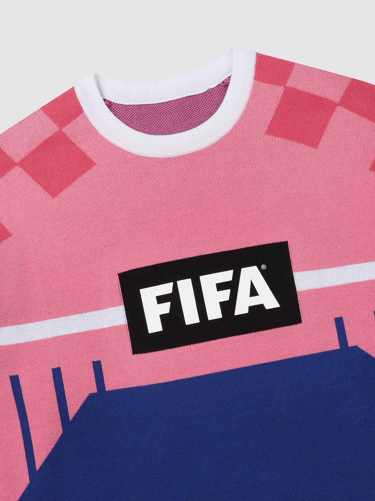 피파 1904(FIFA 1904) 유니폼 모티브 스웨터 PINK (FF31SW32U_540)