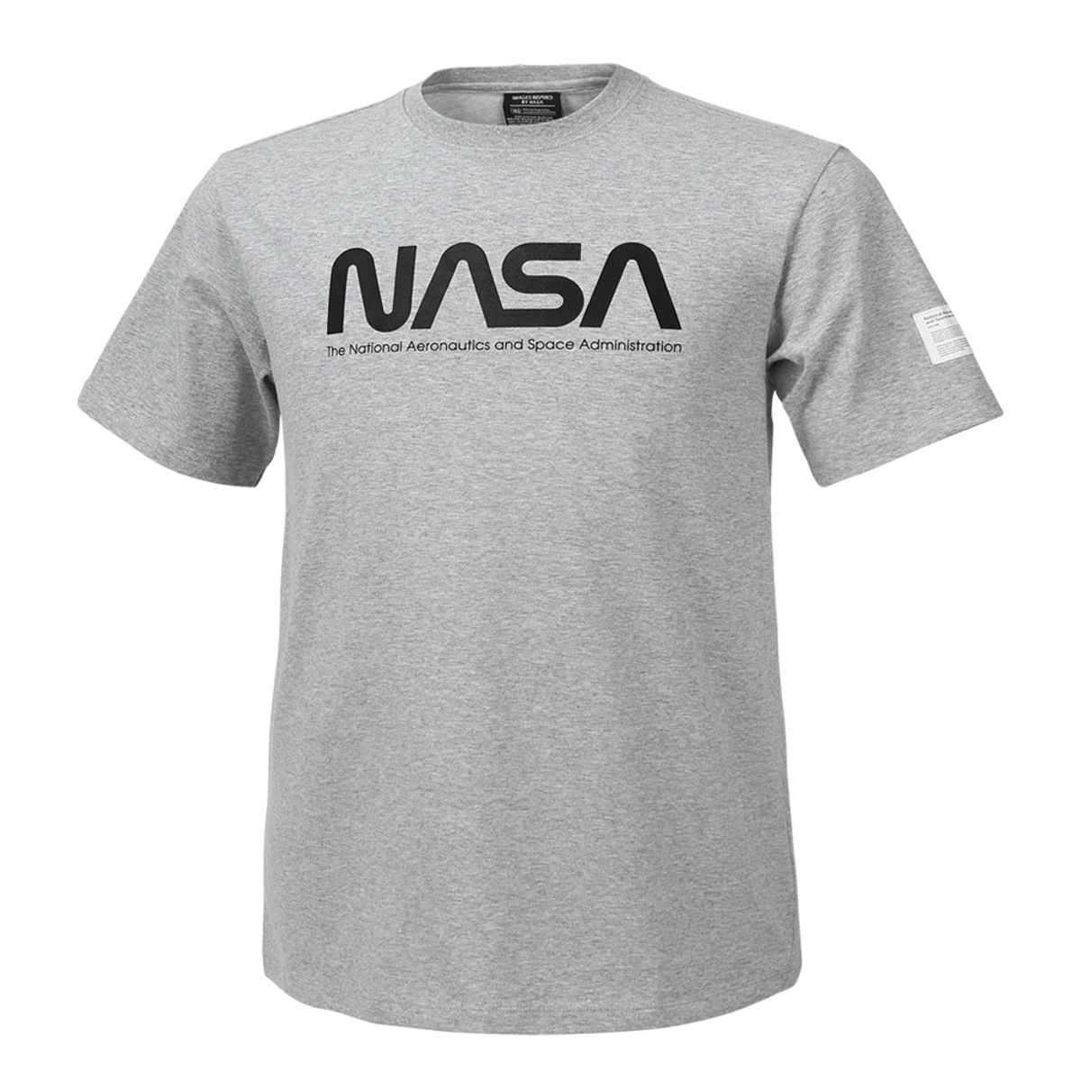 나사(NASA) 남녀공용 트레이닝 면혼방 라운드 반팔티 면티셔츠 [3 컬러]