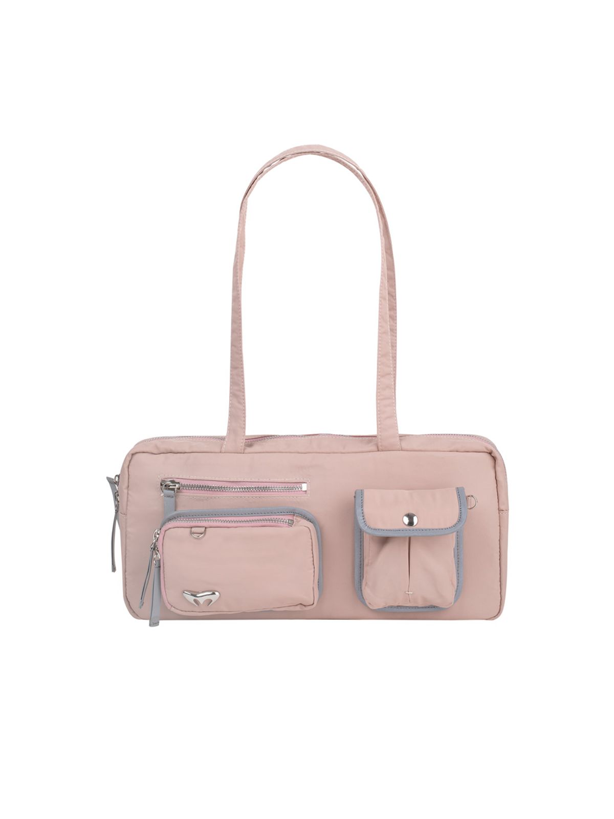 무음(MUWM) [리사이클] 야누스 카고백 Ianus Cargo Bag (Pastel Pink)