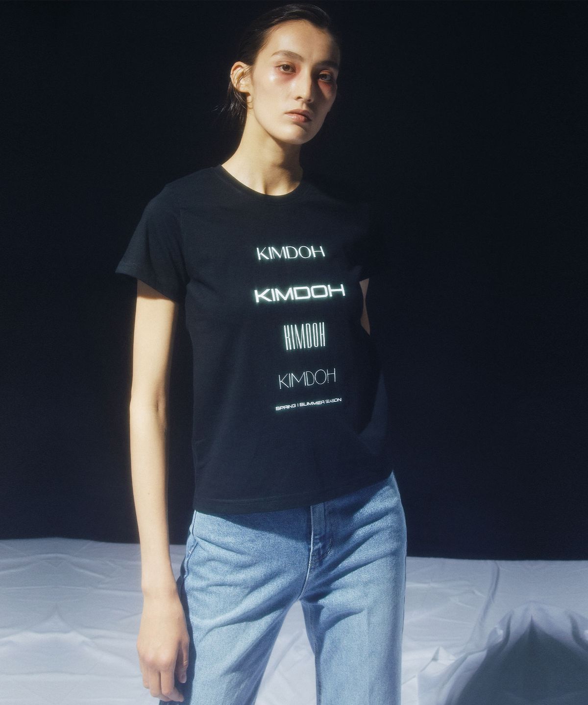 킴도(KIMDOH) CLASSIC LOGO TOP BLACK