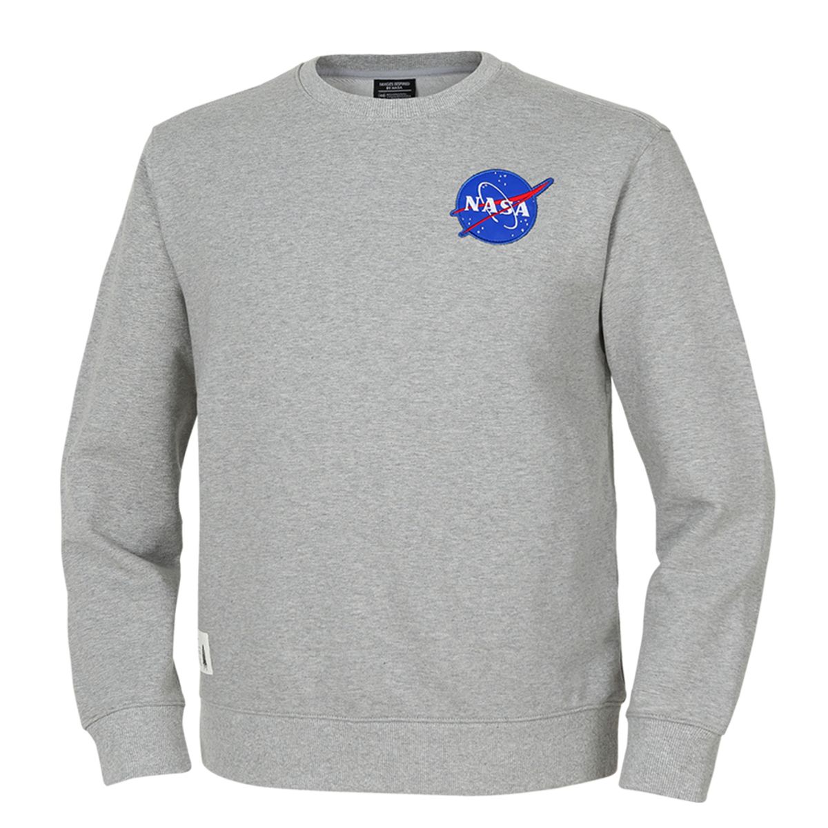 나사(NASA) 남녀공용 루즈핏 스웨트셔츠 와펜 맨투맨 티셔츠 [3 컬러]