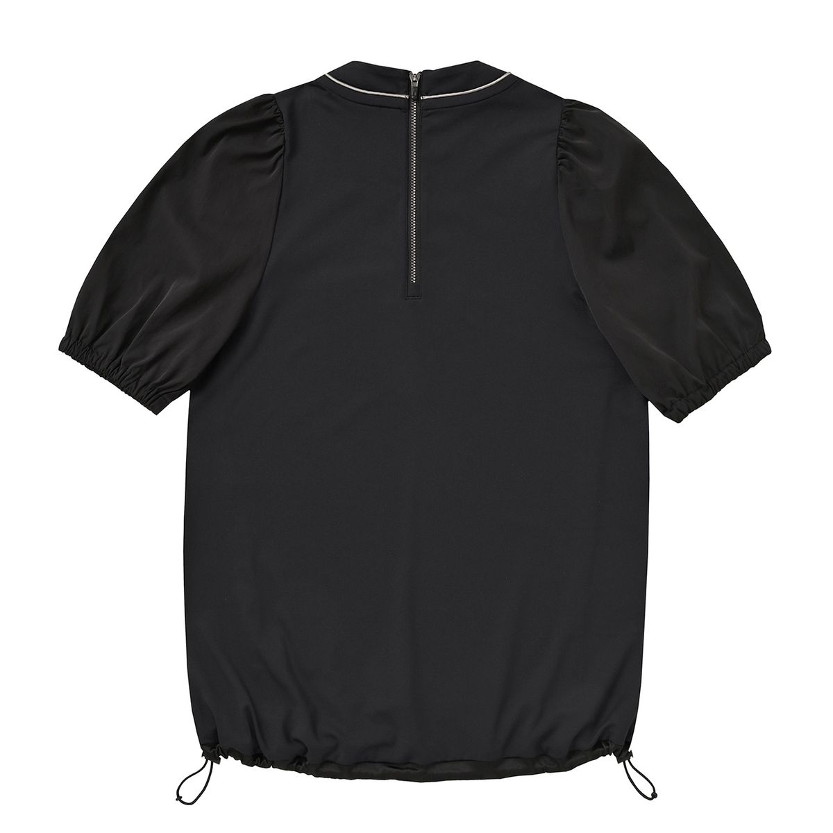 마틴골프(MARTINE GOLF) Stretch Puff Sleeve Shirts_Black