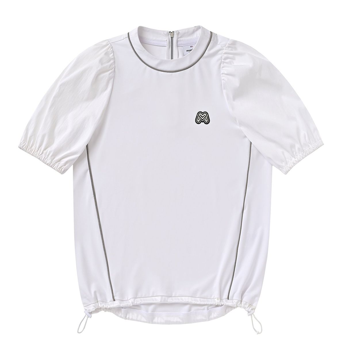 마틴골프(MARTINE GOLF) Stretch Puff Sleeve Shirts_White