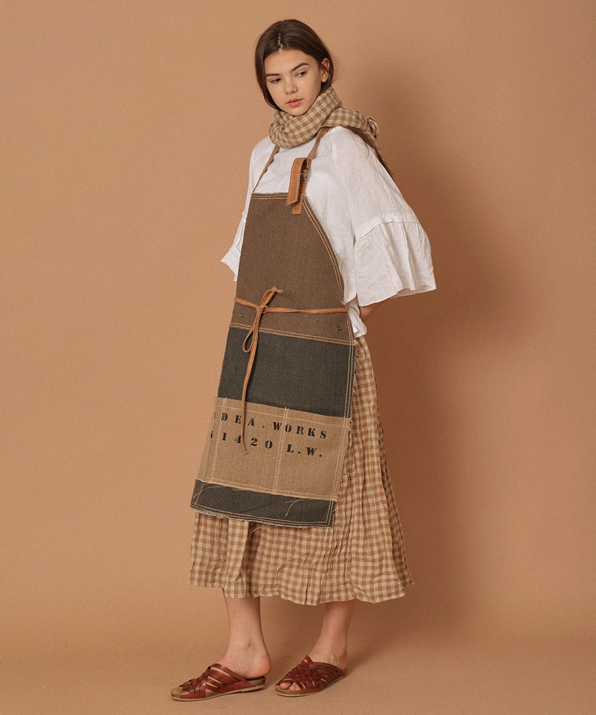 포디어웍스(4DEAWORKS) gree patch apron
