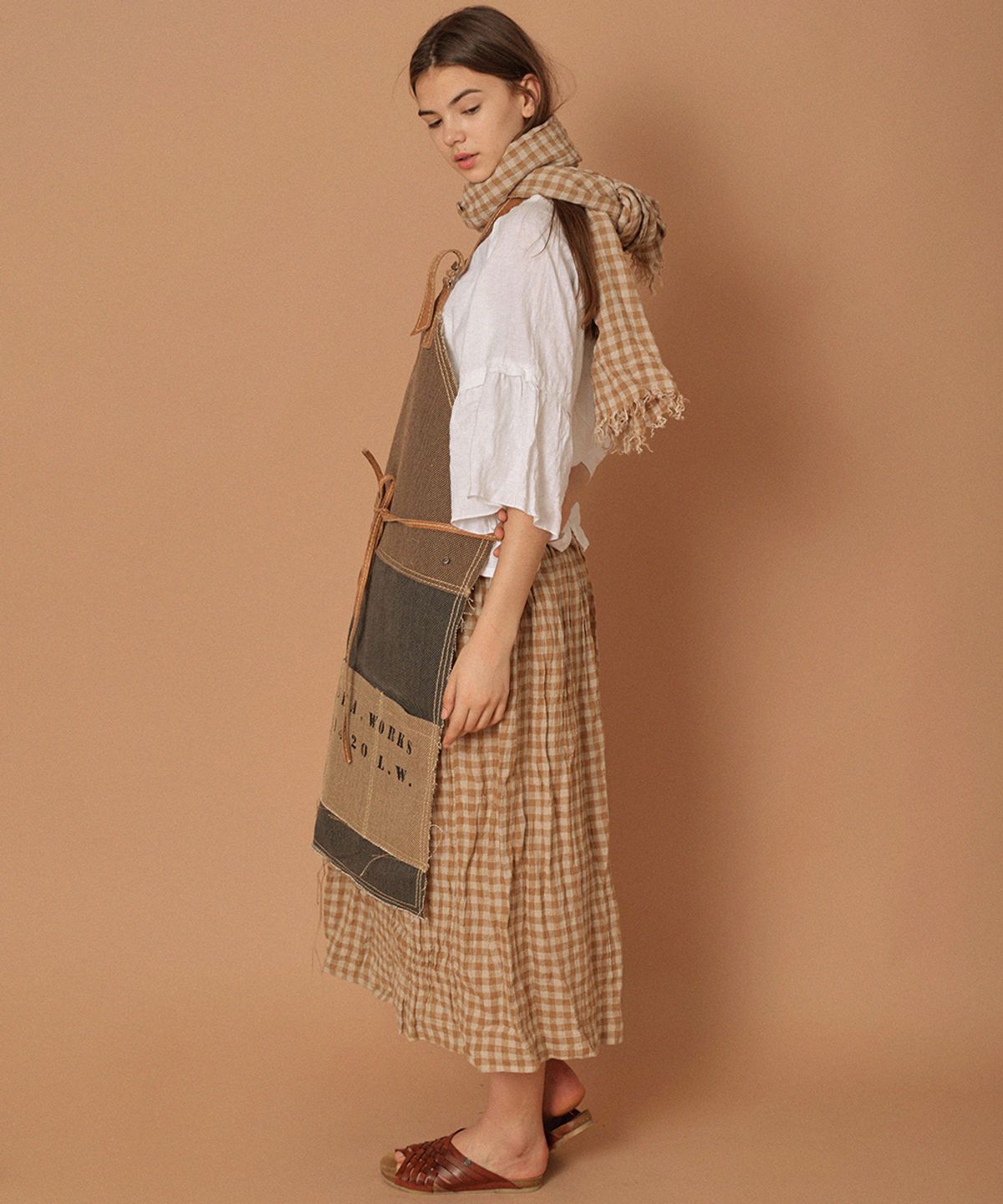 포디어웍스(4DEAWORKS) gree patch apron