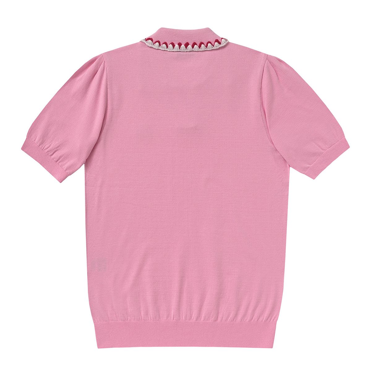 마틴골프(MARTINE GOLF) V-neck Collar Sweater_Pink