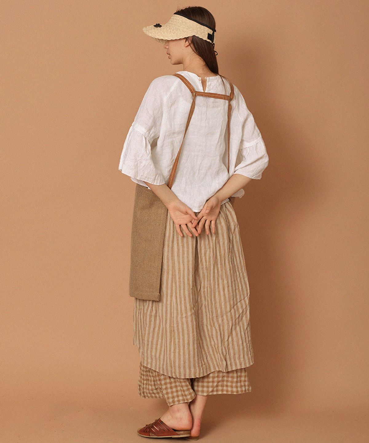 포디어웍스(4DEAWORKS) gree w apron (3colors)