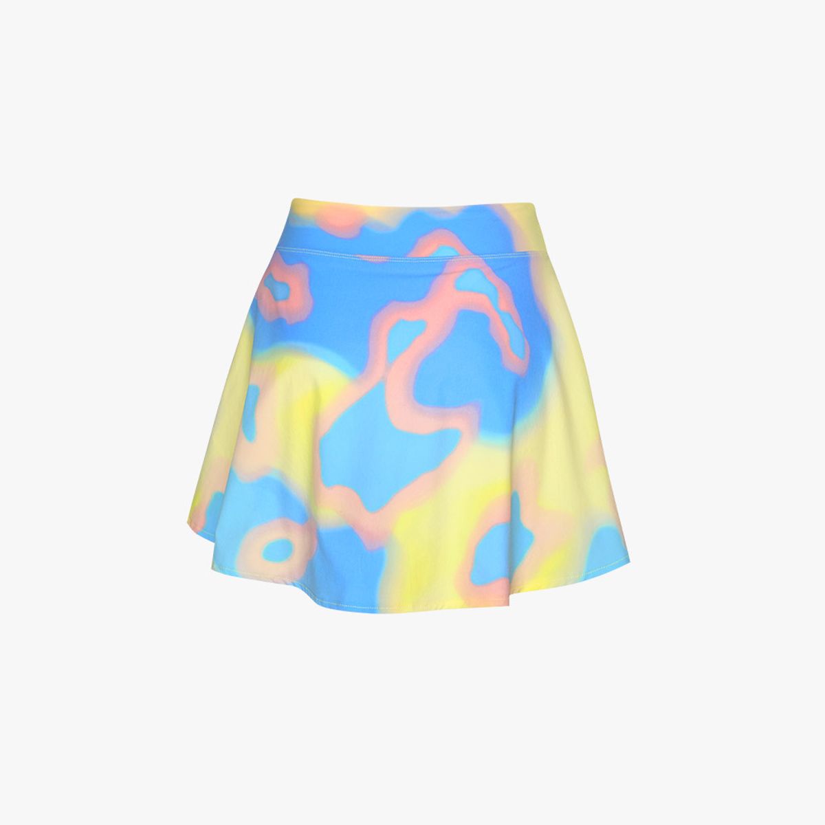 디아도라(diadora) 테니스 퍼포먼스 그래픽 스커트 PTN YELLOW