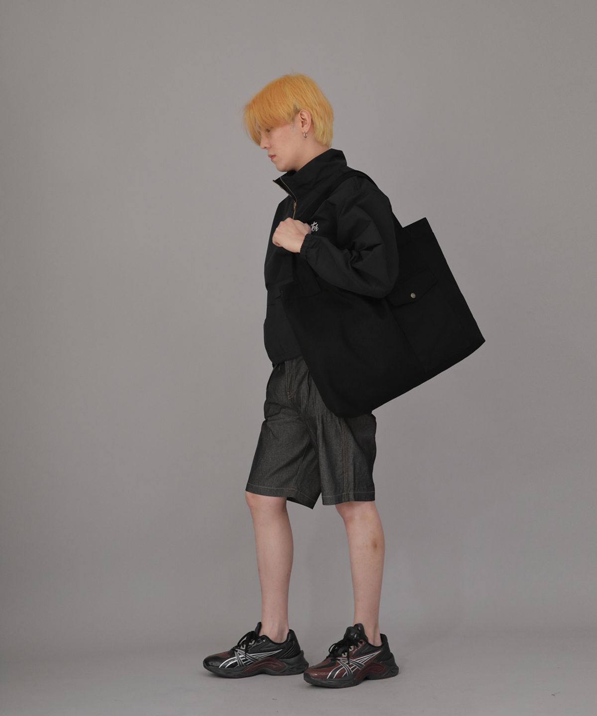 세인트크루(SAINTCREW) 홀리데이 메가빅 숄더백  HMB-118-1 블랙