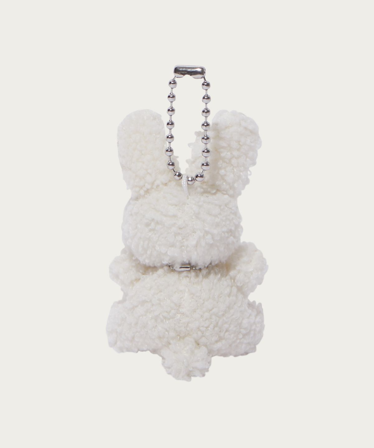오브히(OVHEE) Heart Rabbit Keyring_Ivory