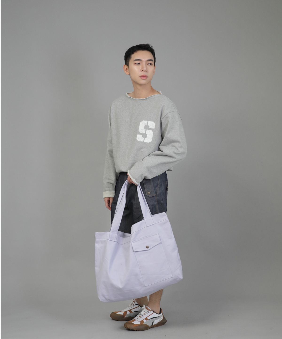 세인트크루(SAINTCREW) 홀리데이 메가빅 숄더백 HMB-118-1 퍼플