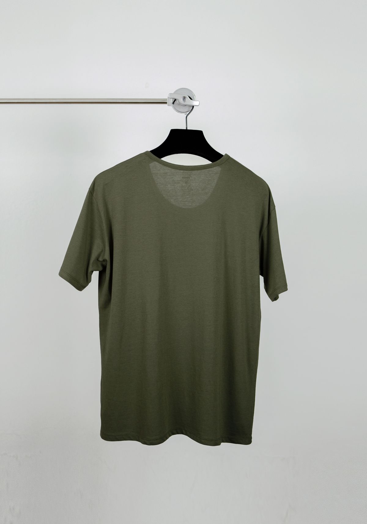 고저(GOZER) UNDER HALF T-SHIRT_KHAKI