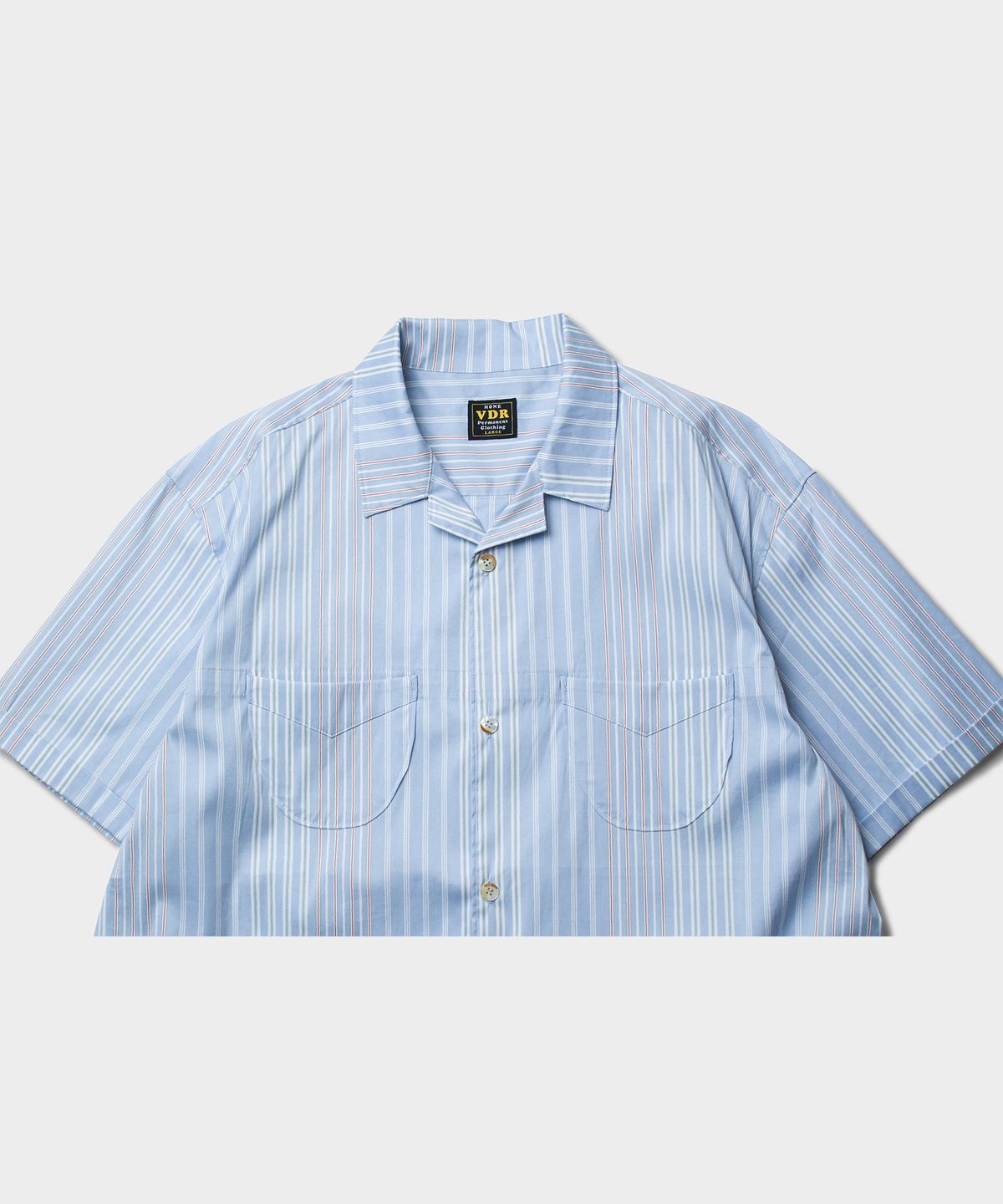 비디알(VDR) HEMINGWAY STRIPE SHIRTS [Glacier Lake]