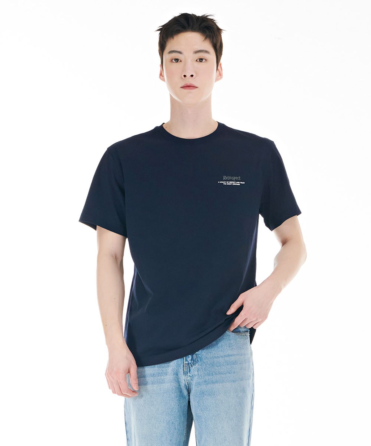 체이스컬트(CHASECULT) 남성 레터링 쿨 반팔 티셔츠-CCRK5826E04