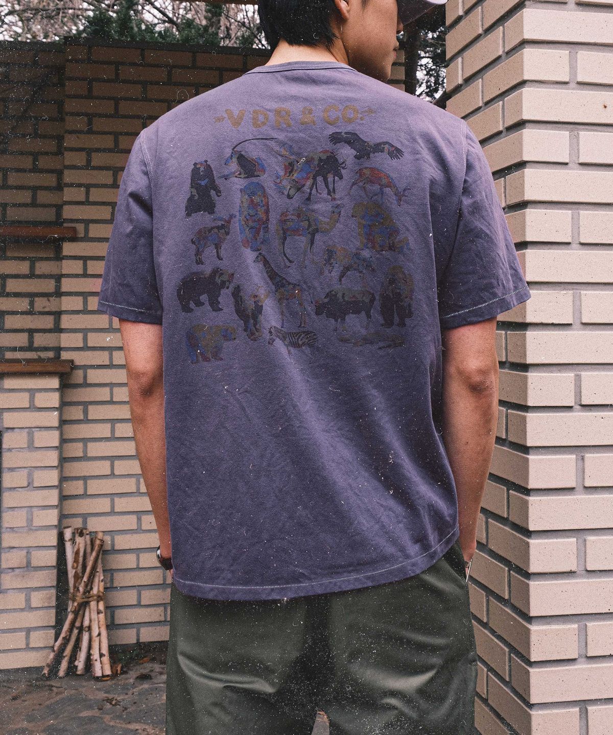 비디알(VDR) 1st. CLASS HUNTER SHORT SLEEVE [Vintage Purple]