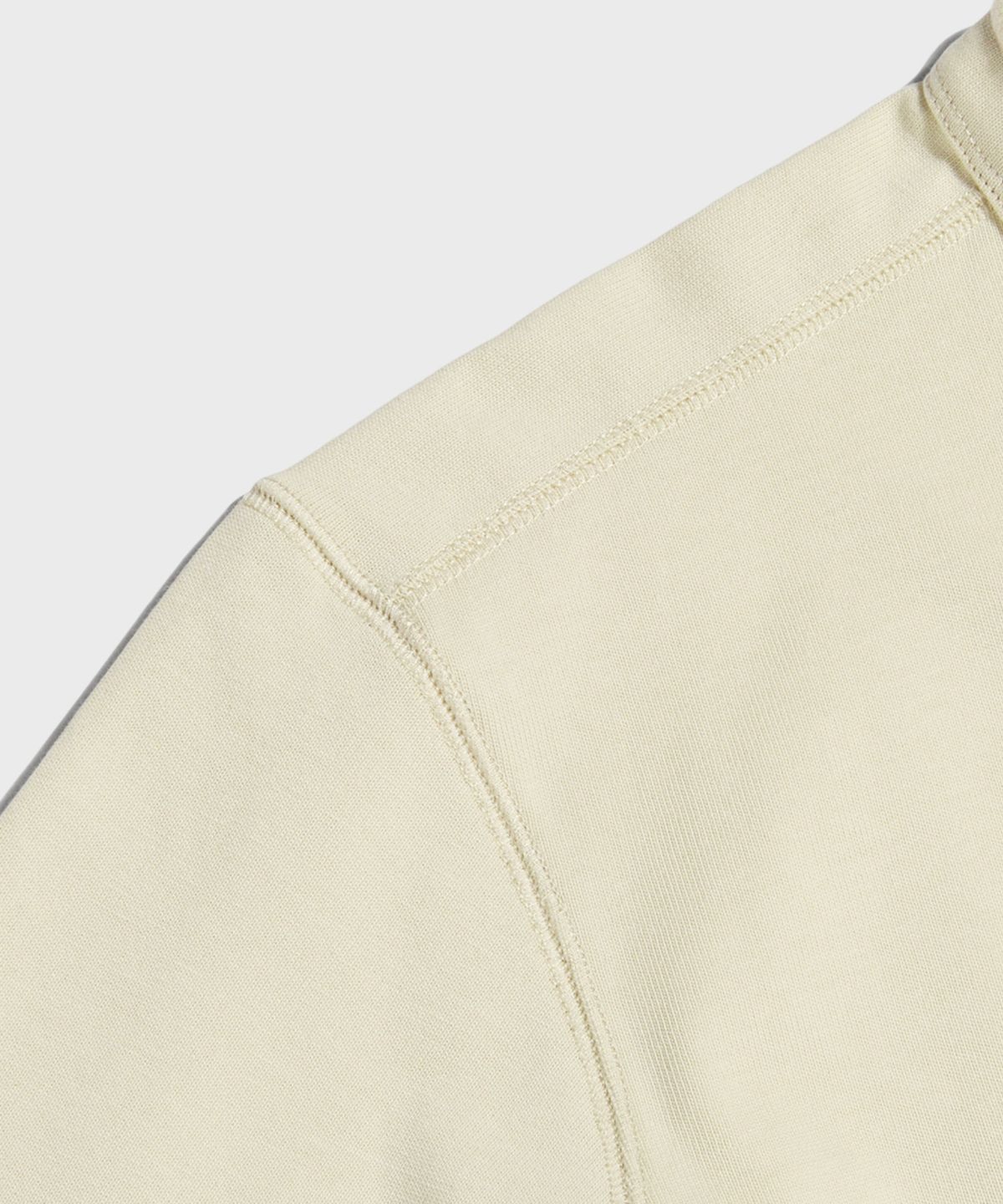 브론슨(BRONSON) Vintage Long Sleeve Henley Shirt Apricot