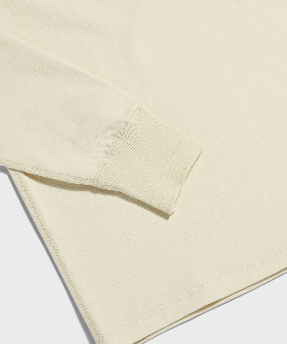 브론슨(BRONSON) Vintage Long Sleeve Henley Shirt Apricot