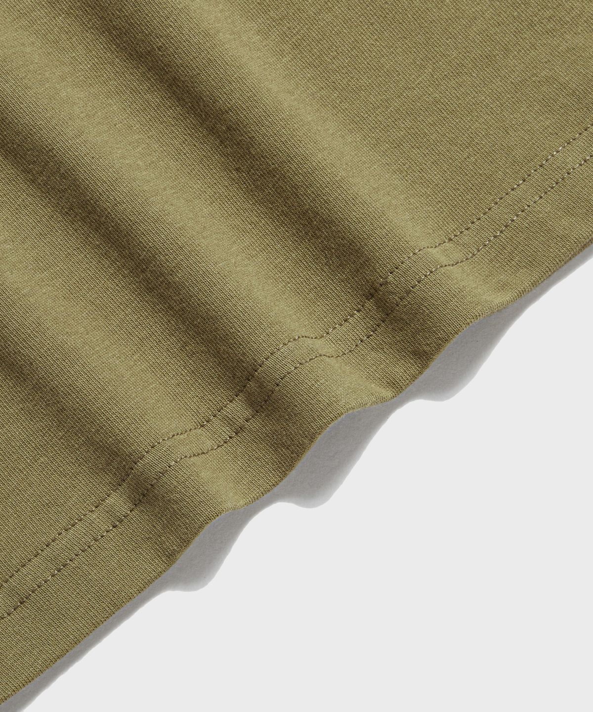 브론슨(BRONSON) Vintage Short Sleeve Henley Tee Green