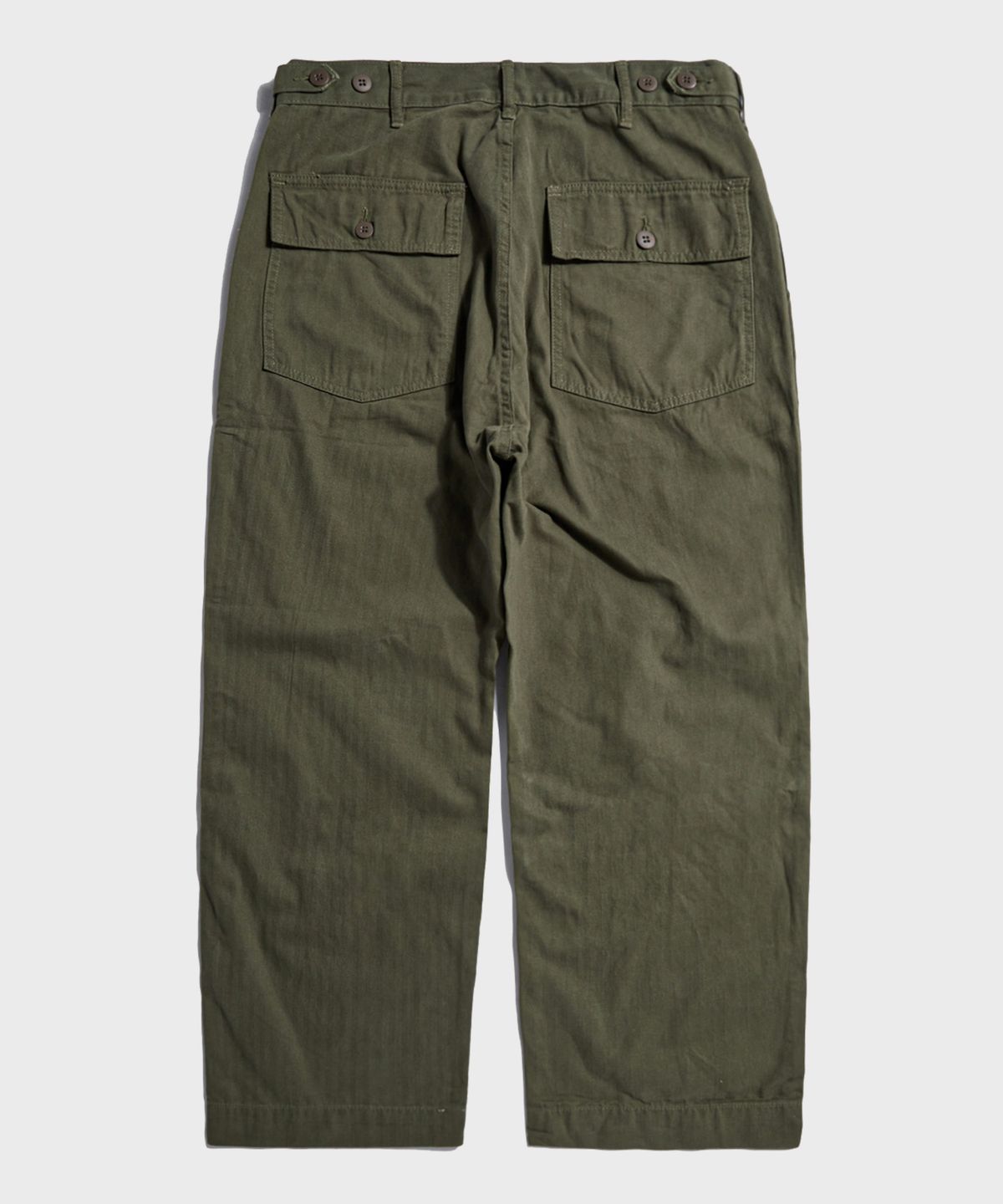 브론슨(BRONSON) 1947 1st 838A OD7 Utility Fatigue Pants Olive